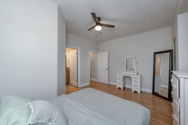 a view of a storage in a room