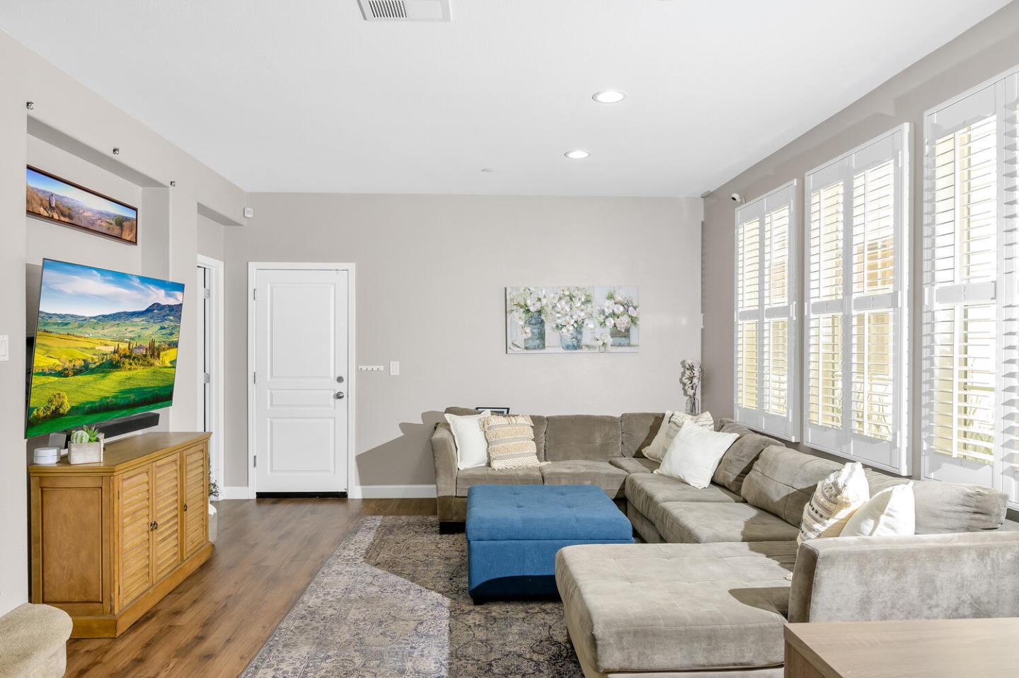 140 Larkspur Loop Morgan Hill, CA 95037 - Photo 6 of 28 a living room with furniture and a flat screen tv