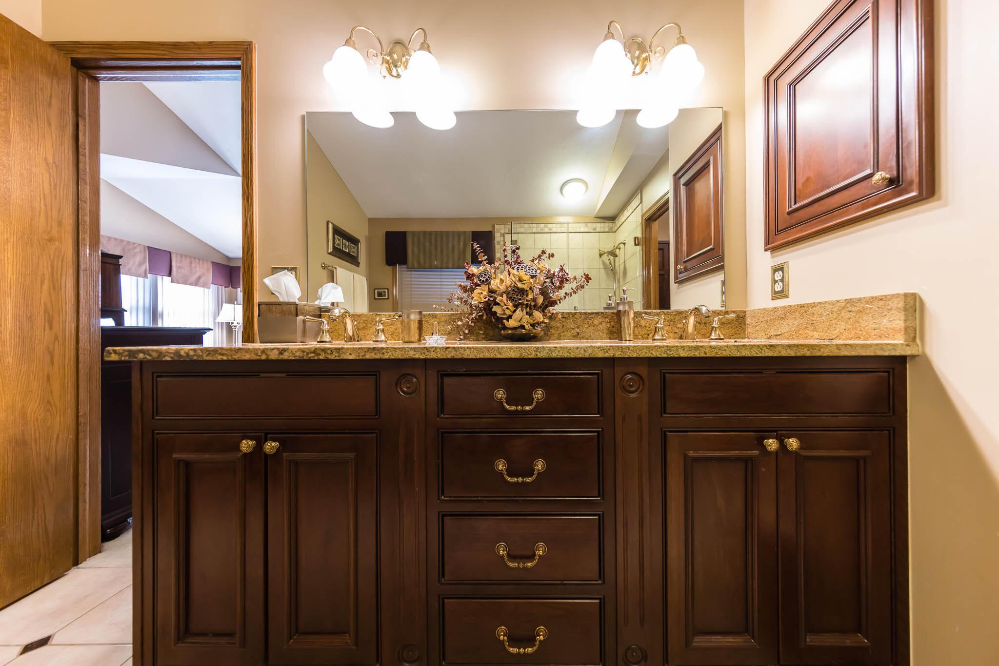 901 Riva Ridge Boulevard Columbus, OH 43230 - Photo 30 of 48 Master Bathroom sink cabinet
