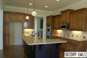 785 Revival Row Fort Mill, SC 29708 - Photo 3 of 8 a kitchen with sink cabinets and chandelier