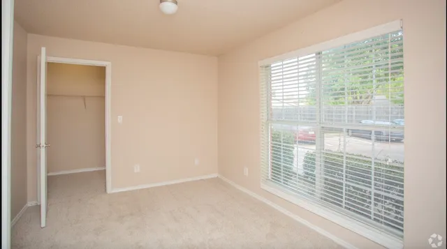 a view of lot of window