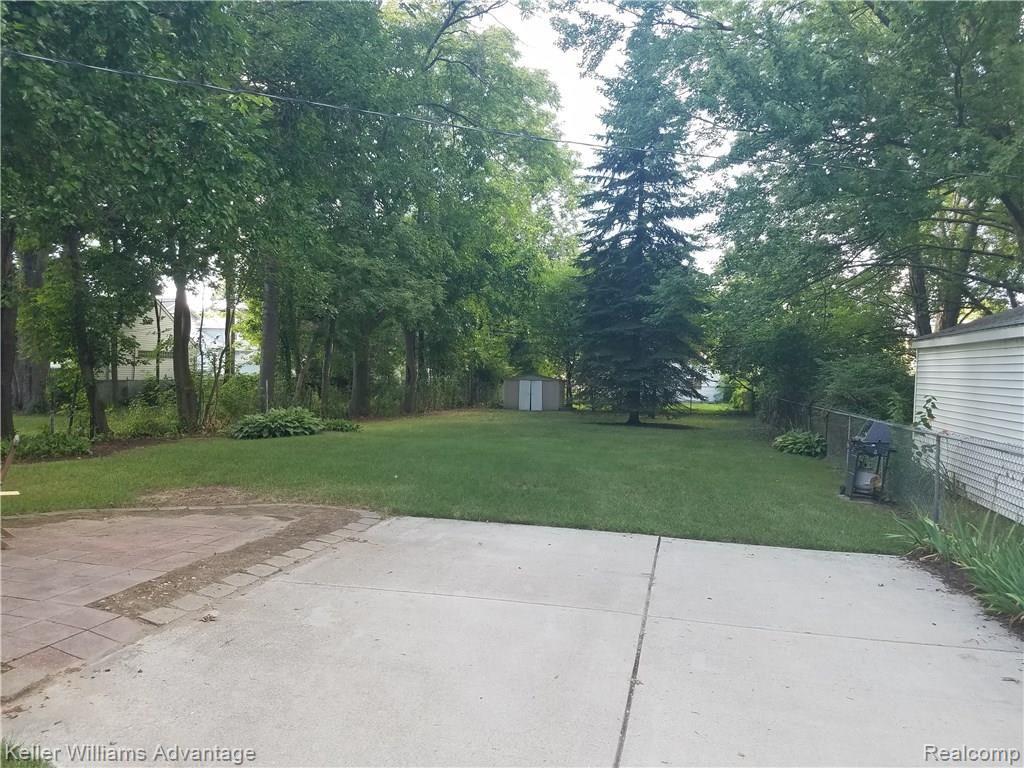 HUGE backyard 