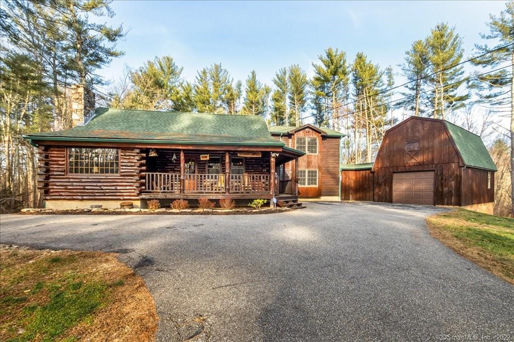 65 Slade Road Ashford, CT 06278 - Photo 1 of 1 Absolutely charming and spacious log cabin