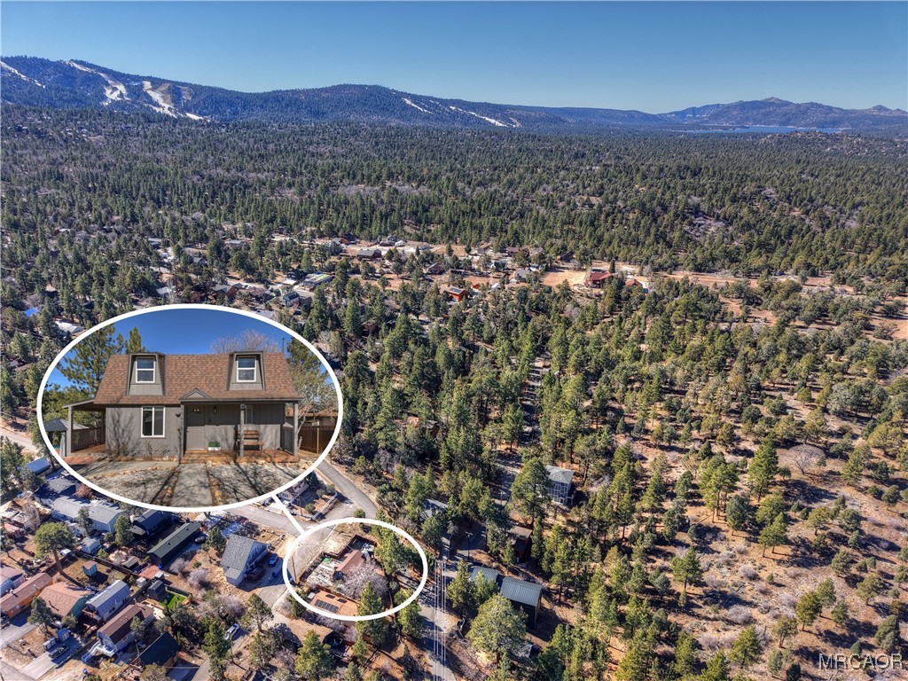 44408 Valley View Lane Sugarloaf, CA 92386 - Photo 5 of 42 Aerial view