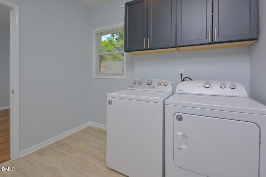 1030 Cornell Street, Unit B Durham, NC 27707 - Photo 13 of 22 a utility room with dryer and washer