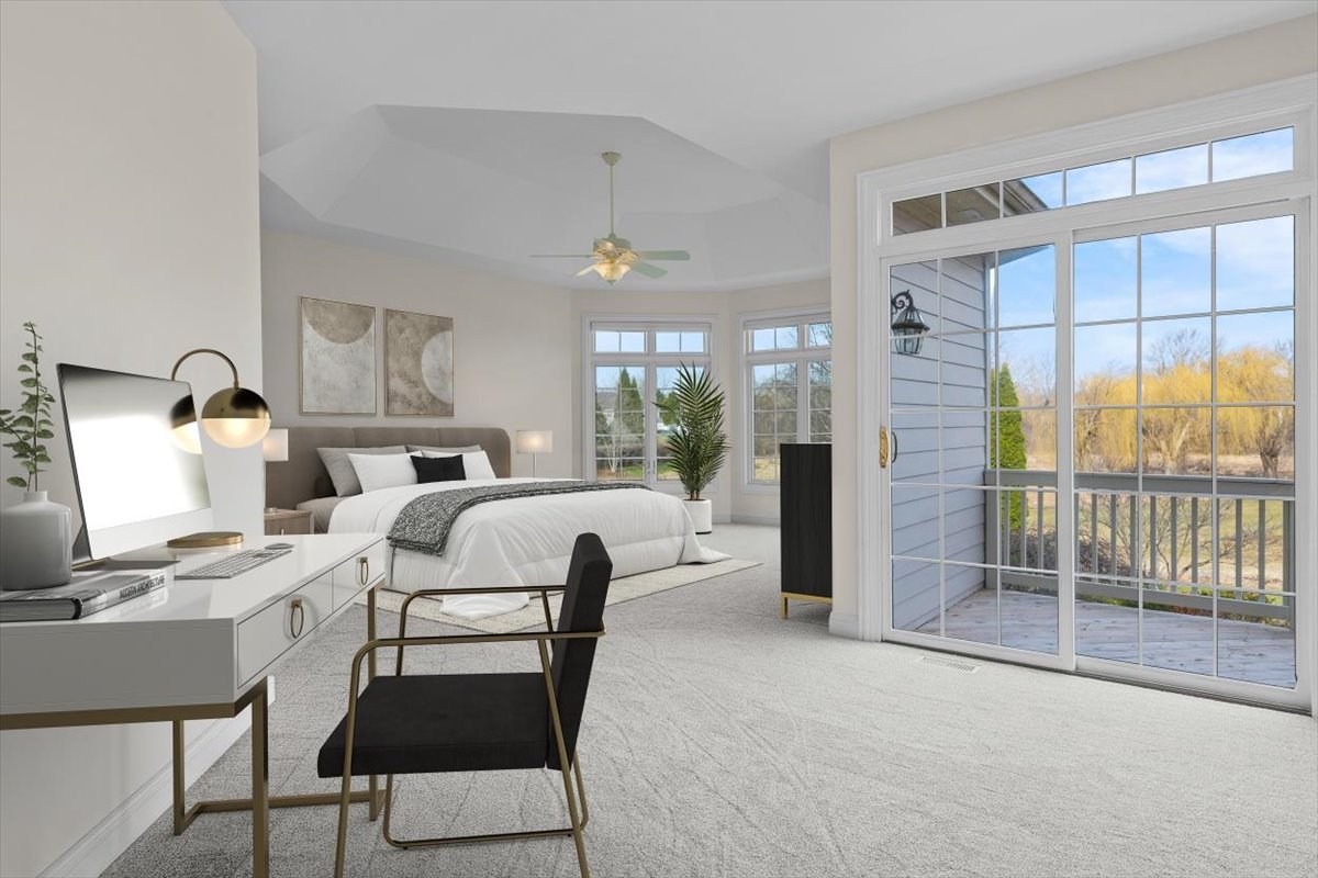 1175 Woodburn Court Inverness, IL 60067 - Photo 24 of 68 a view of a dining room with furniture window and outside view