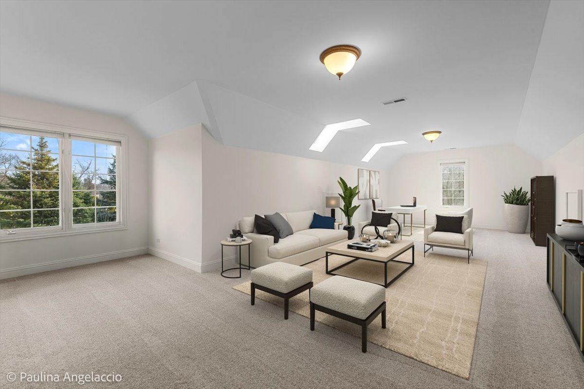 1175 Woodburn Court Inverness, IL 60067 - Photo 35 of 68 a living room with furniture and a large window