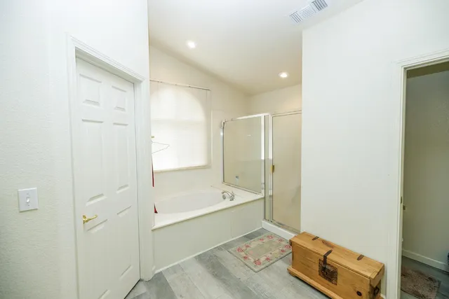 a backyard of a house