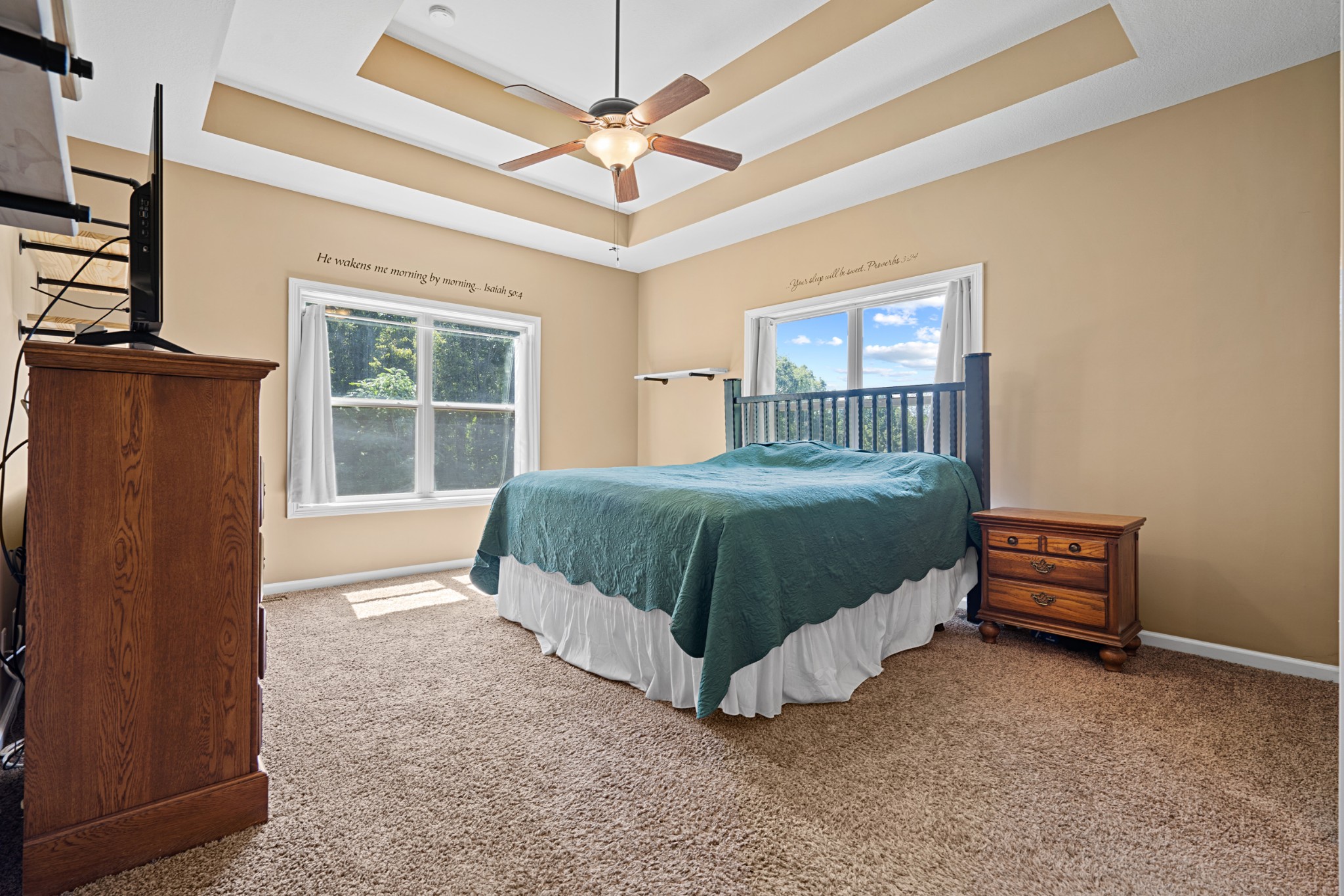1506 Bend Road Clarksville, TN 37040 - Photo 22 of 56 a bedroom with a bed and a window