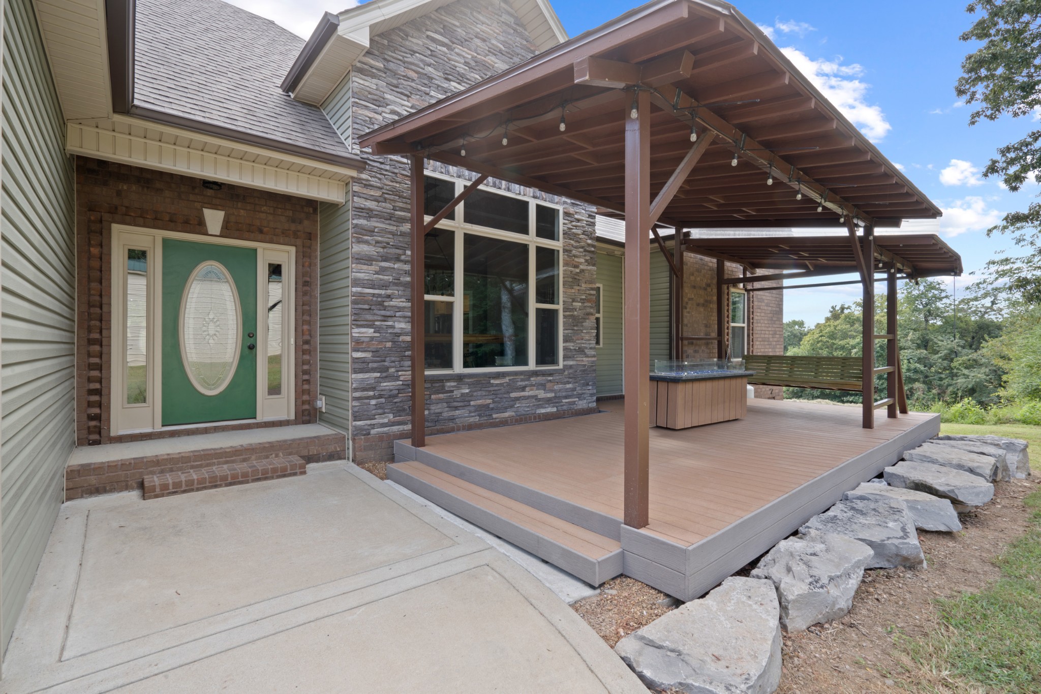1506 Bend Road Clarksville, TN 37040 - Photo 3 of 56 a view of a house with porch and wooden floor