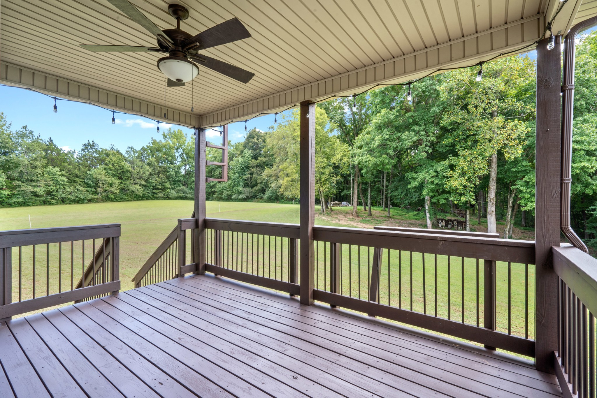 1506 Bend Road Clarksville, TN 37040 - Photo 39 of 56 a view of a balcony with wooden floor