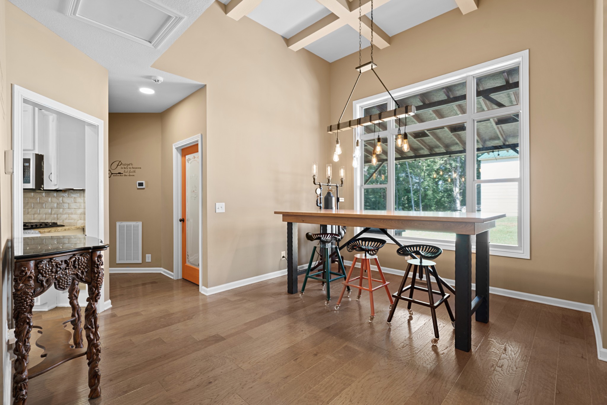 1506 Bend Road Clarksville, TN 37040 - Photo 6 of 56 a view of a dining area with furniture window and wooden floor