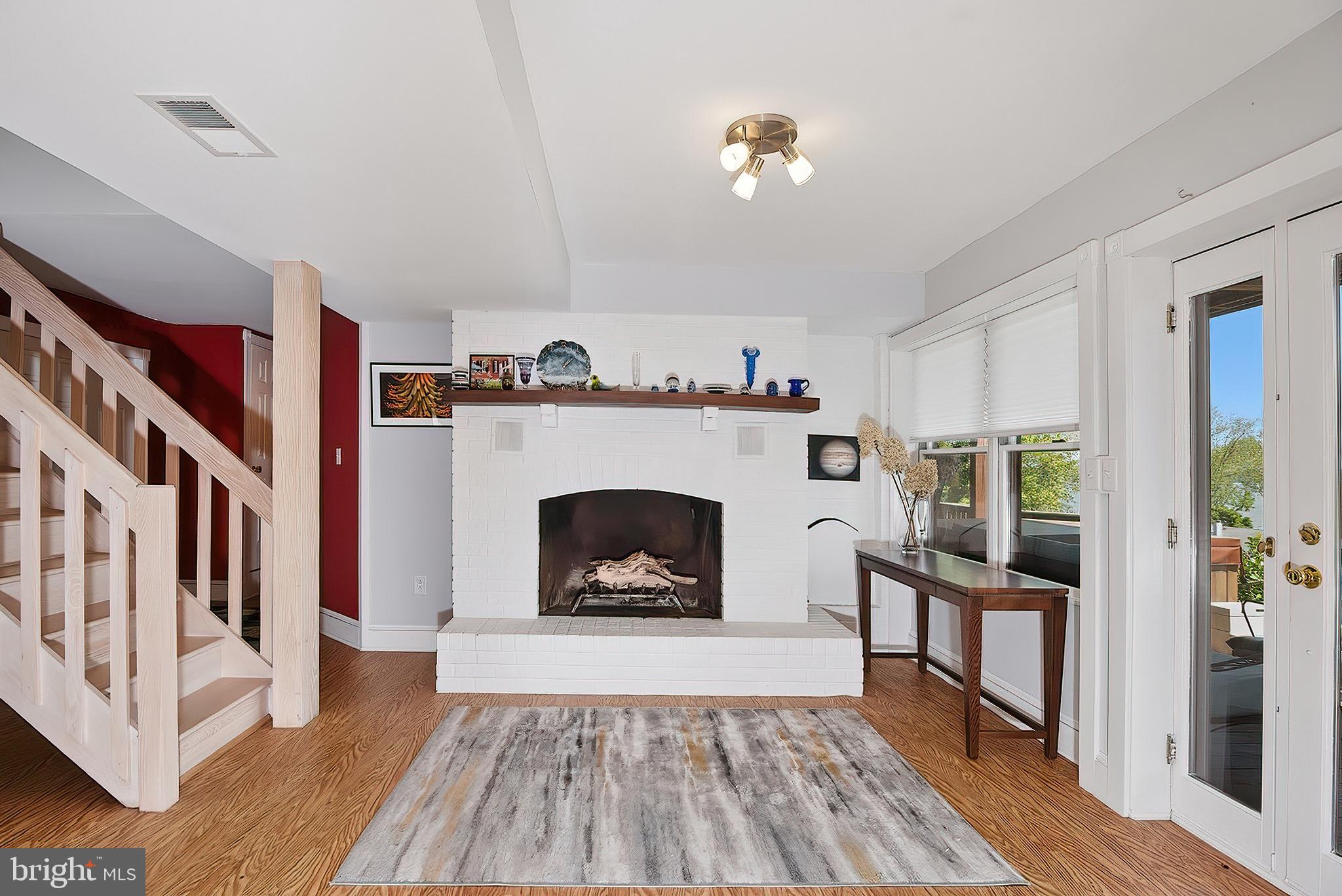 33 Bonney Shore Road Elkton, MD 21921 - Photo 21 of 38 Lower floor, family room with fireplace