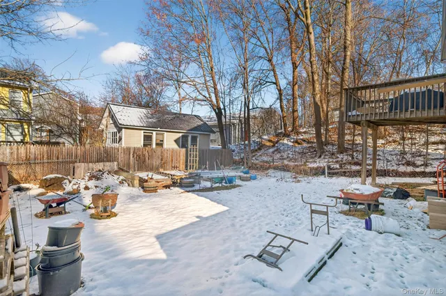 a view of a house with a patio