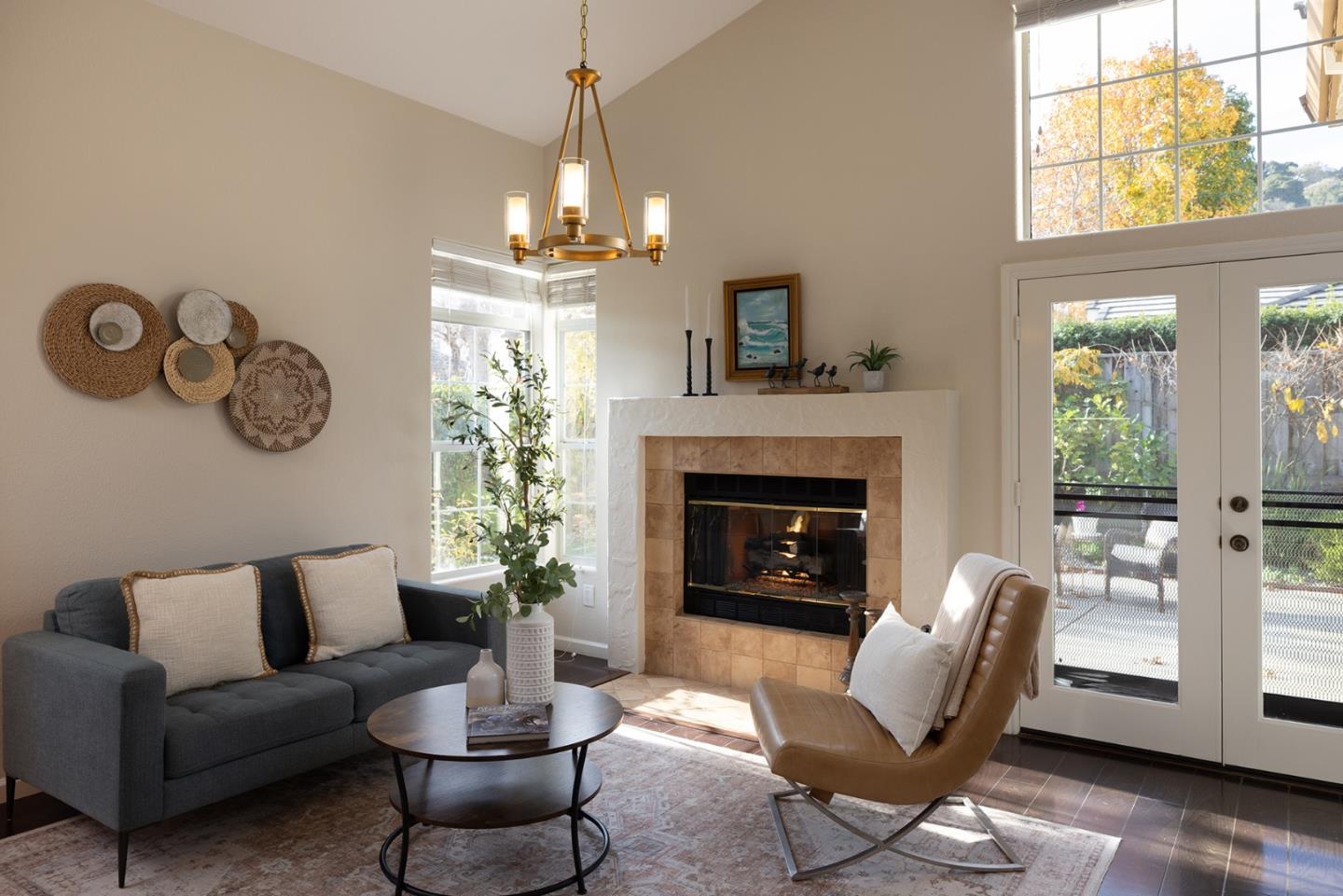 17776 Riverbend Road Salinas, CA 93908 - Photo 11 of 22 a living room with furniture and a fireplace