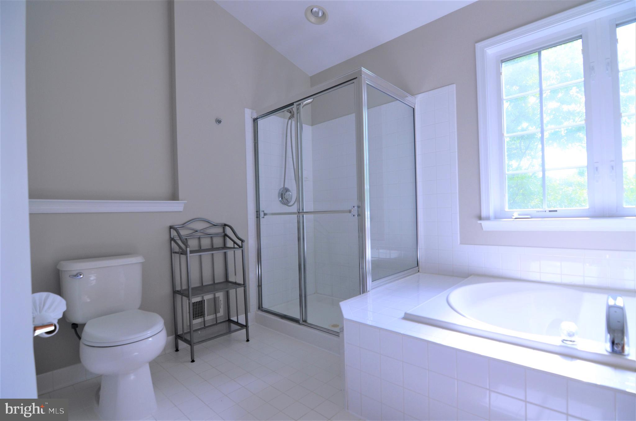 11023 Birchtree Lane Laurel, MD 20723 - Photo 12 of 22 Primary bath w/soaking tub & separate shower