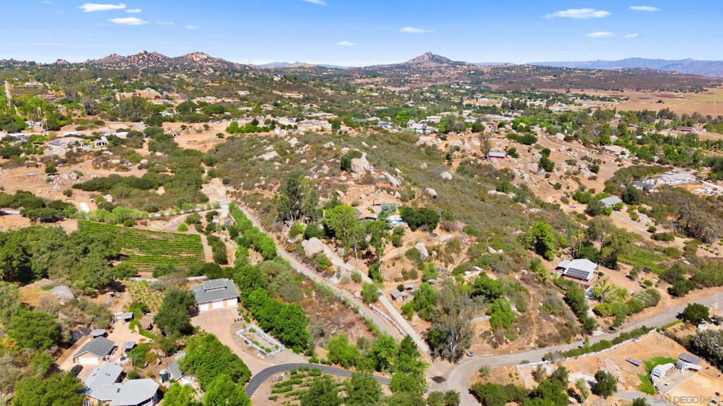 2 Chablis Road Ramona, CA 92065 - Photo 12 of 15 an aerial view of residential houses with outdoor space and trees