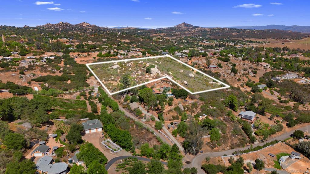 2 Chablis Road Ramona, CA 92065 - Photo 13 of 15 an aerial view of residential houses with outdoor space