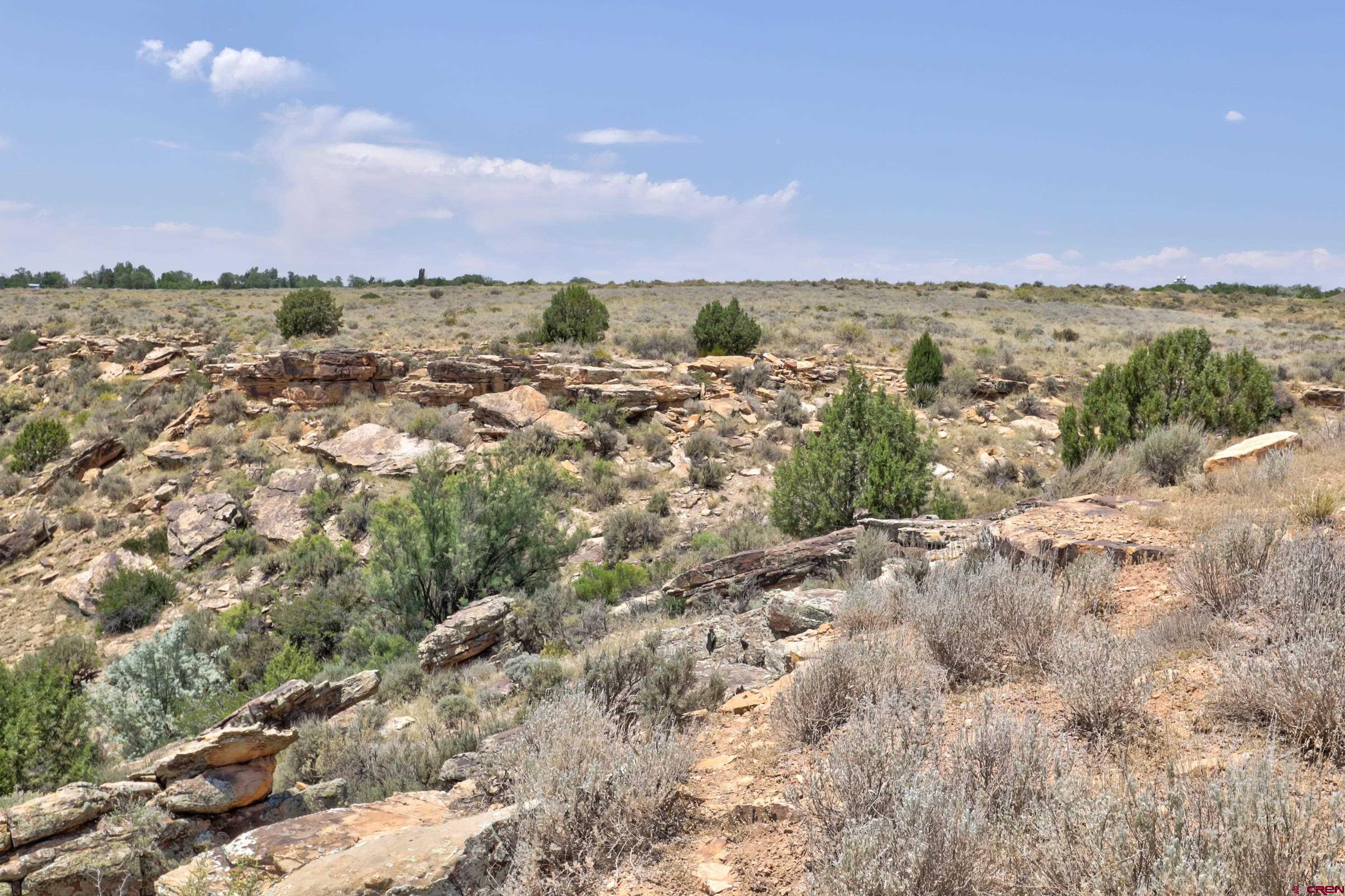 1125 Bluffs Boulevard Cortez, CO 81321 - Photo 15 of 29 a view of a city with mountains in the background