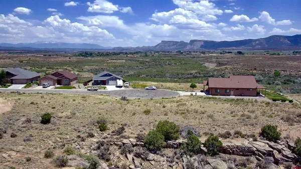 a view of outdoor space with mountain view