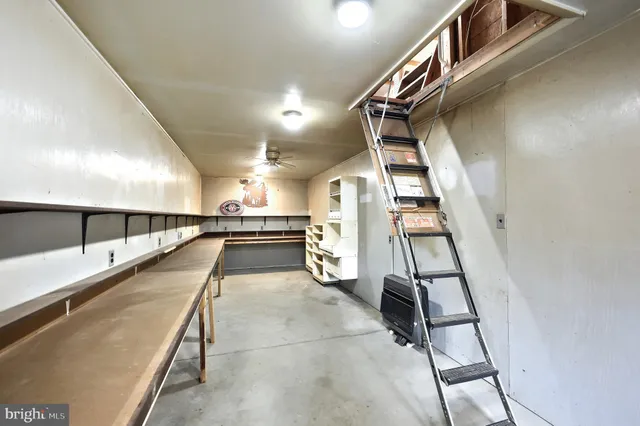 a view of a storage & utility room