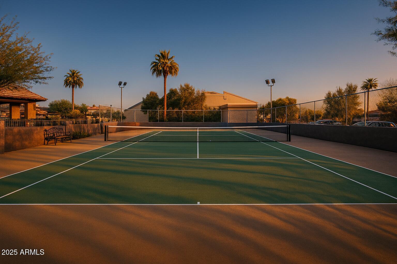8100 East Camelback Road, Unit 163 Scottsdale, AZ 85251 - Photo 50 of 51 a view of a basketball court