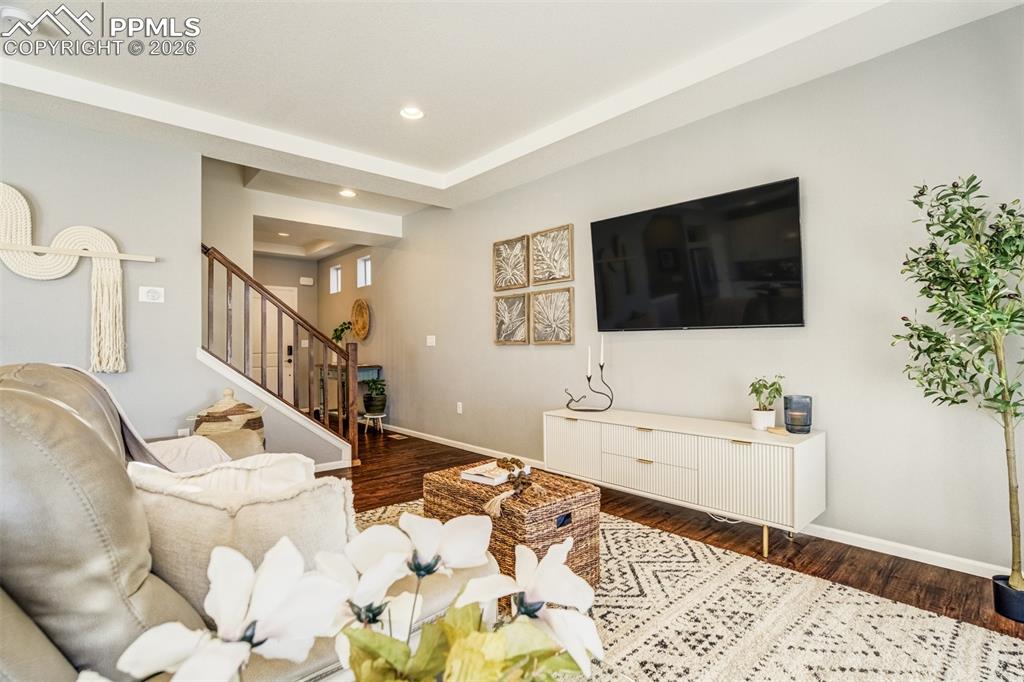 6374 Moate Lane Colorado Springs, CO 80927 - Photo 4 of 42 a bathroom with a bathtub and a sink