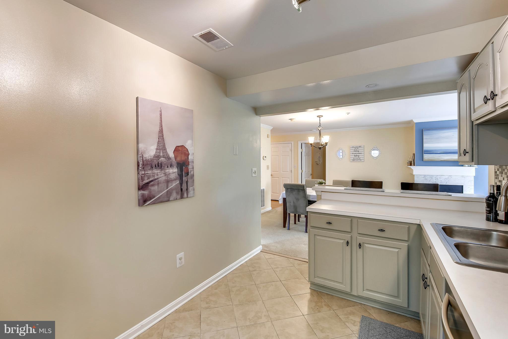415 Ridgepoint Place, Unit 14 Gaithersburg, MD 20878 - Photo 7 of 30 Bright and Open Kitchen