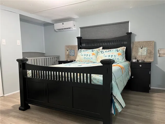 a view of hallway with chandelier