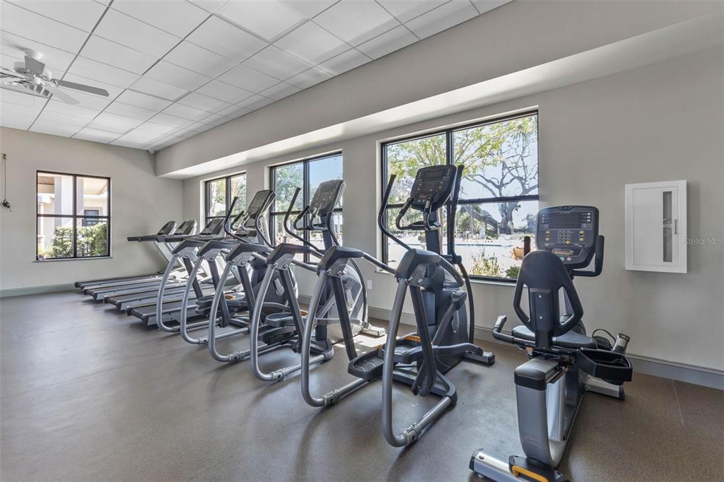 1989 Spring Shower Circle Kissimmee, FL 34744 - Photo 52 of 63 a view of a room with gym equipment