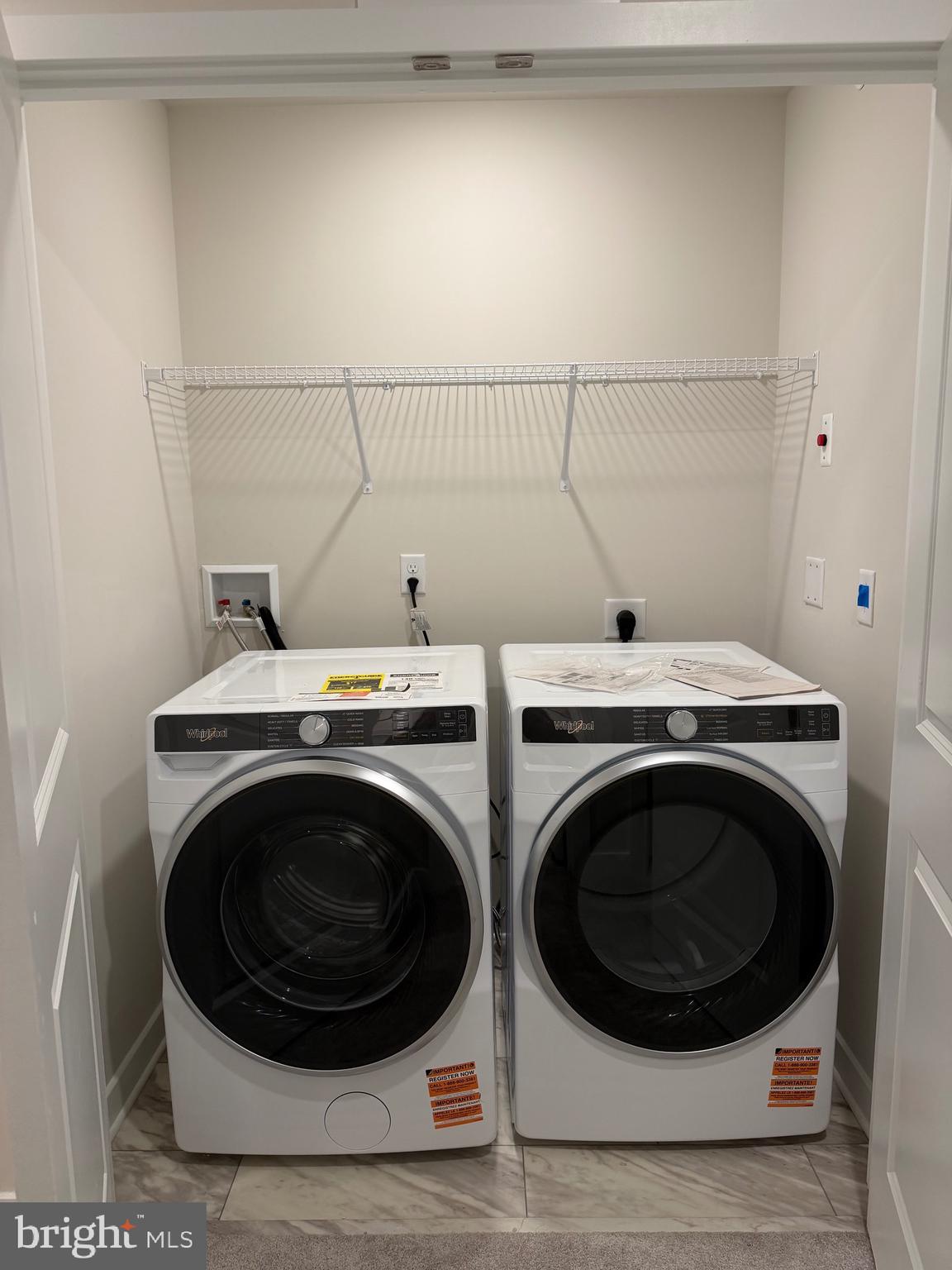 7 Moran Place Bridgeport, PA 19405 - Photo 28 of 40 a utility room with dryer and washer
