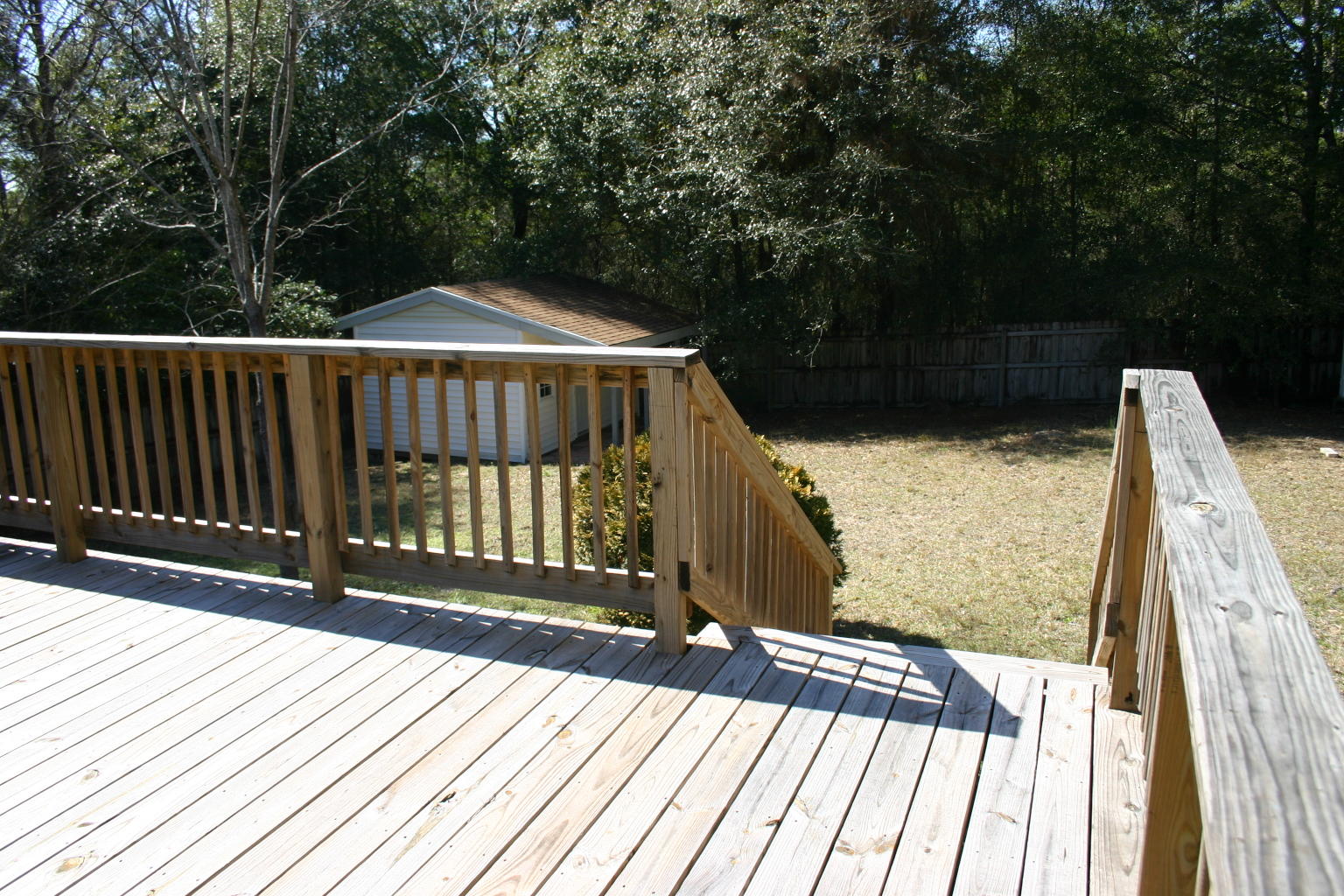168 Ridge Lake Road Crestview, FL 32536 - Photo 26 of 28 a view of wooden deck