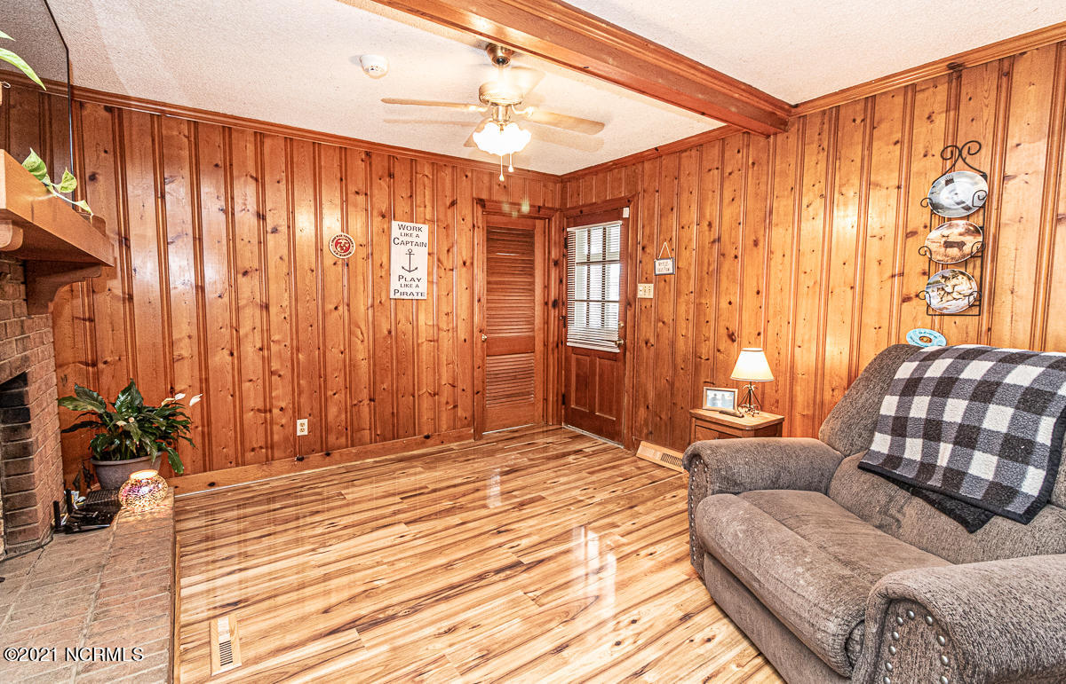 7114 Shallingtons Mill Road Macclesfield, NC 27852 - Photo 13 of 41 Original Solid Pine Paneling