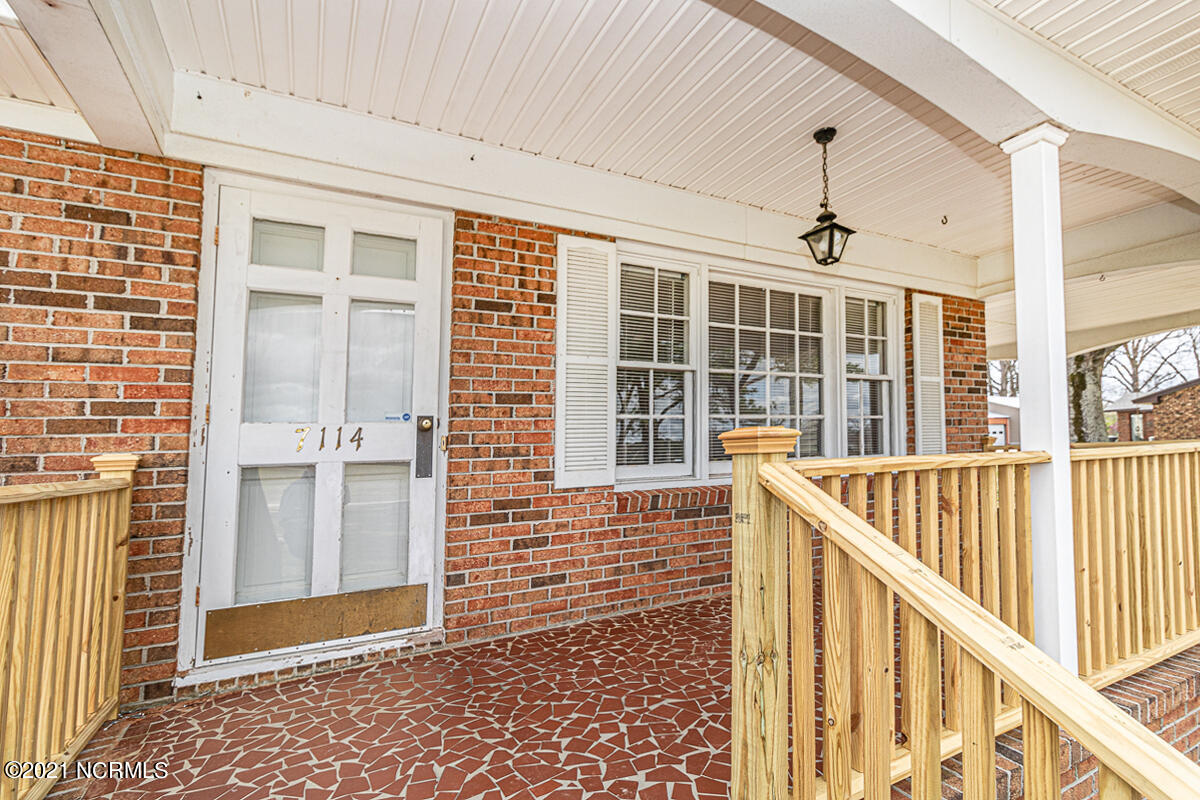 Front Porch New Rails