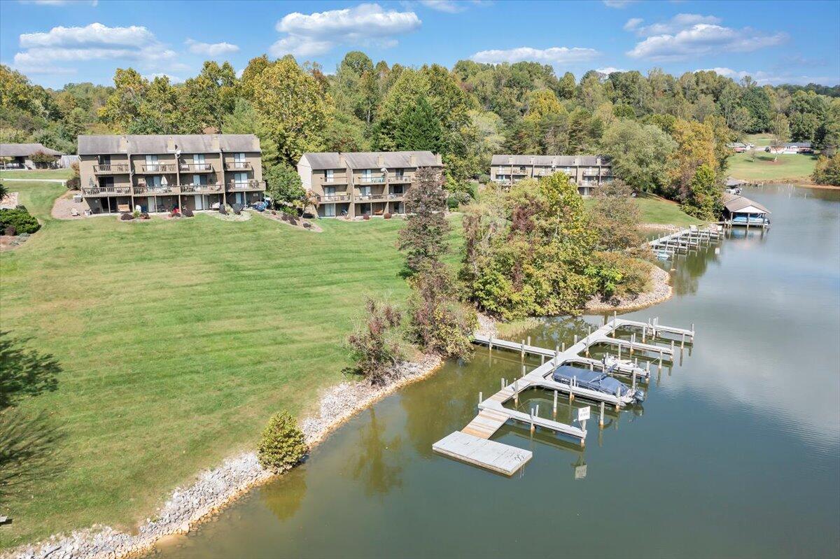 301 Harbor Ridge Drive Goodview, VA 24095 - Photo 45 of 56 a view of a lake with a mountain