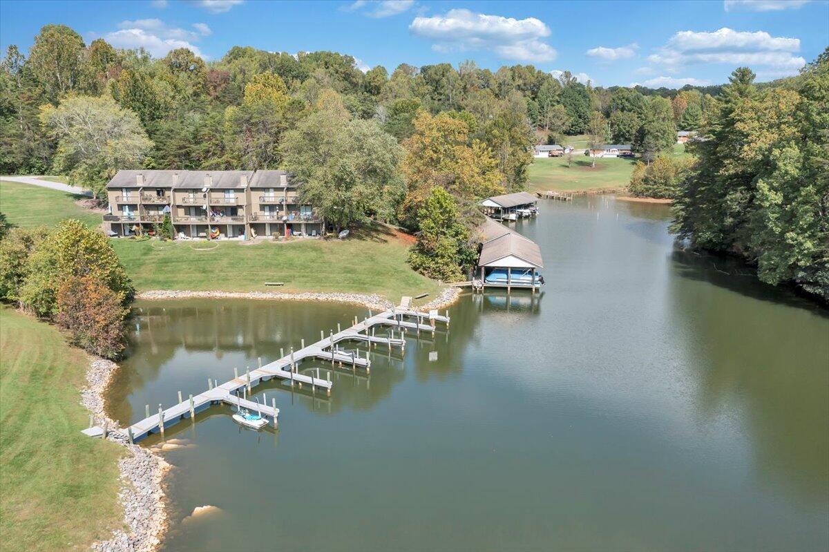301 Harbor Ridge Drive Goodview, VA 24095 - Photo 46 of 56 a view of a lake with a mountain view