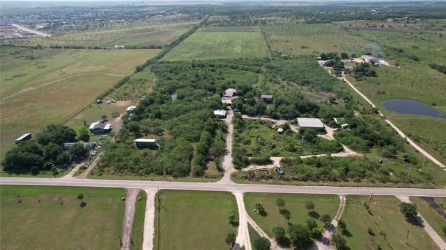 a view of a lake with a mountain in the background
