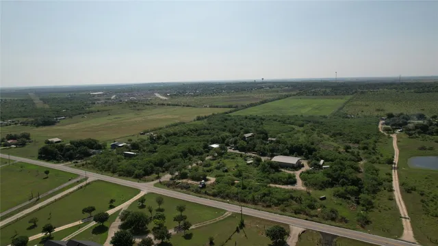 a view of a city from a balcony