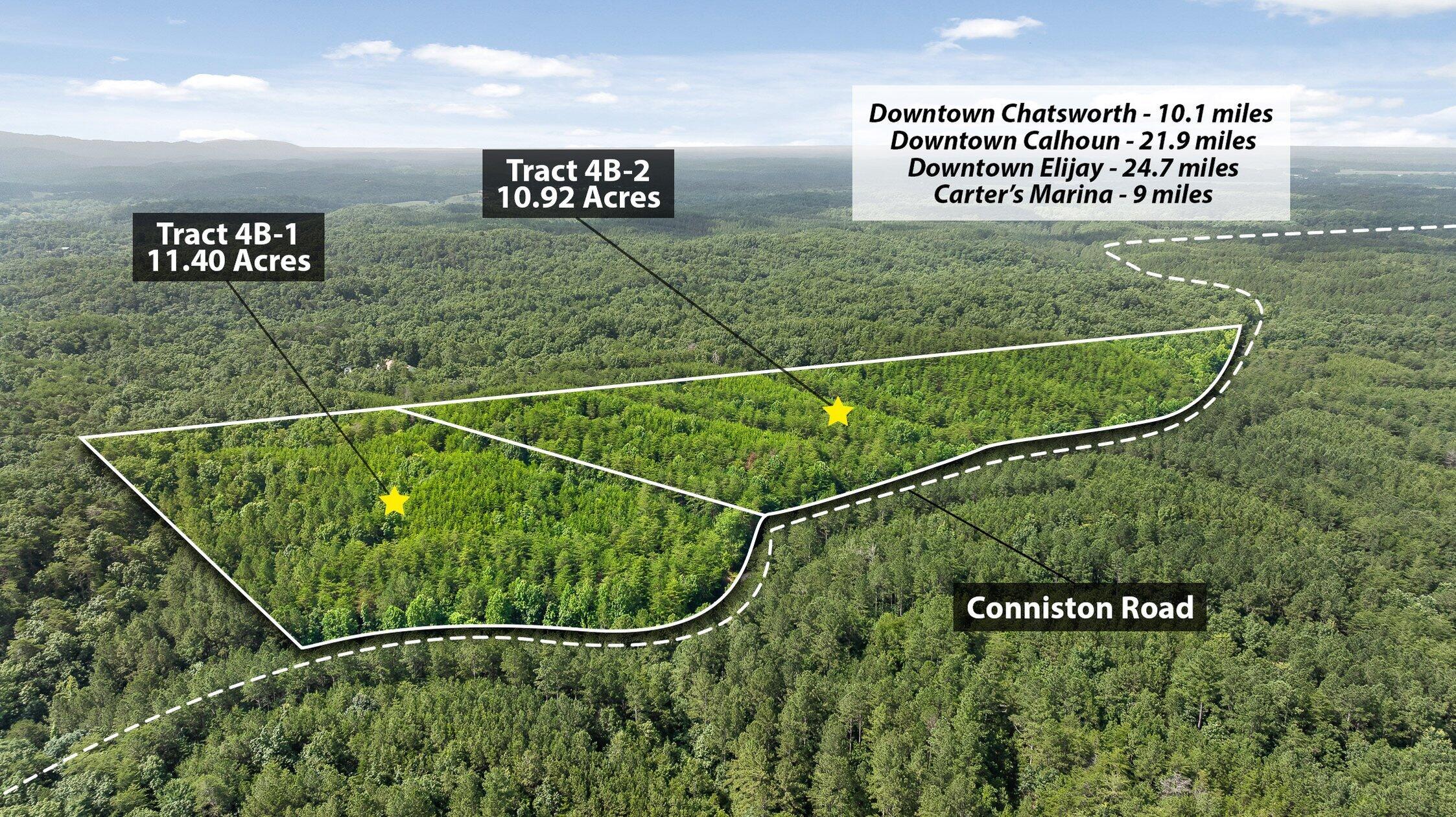 Tr4-b-1 Conniston Road Chatsworth, GA 30705 - Photo 1 of 16 Conniston - Tract 4b1-2 Overlay
