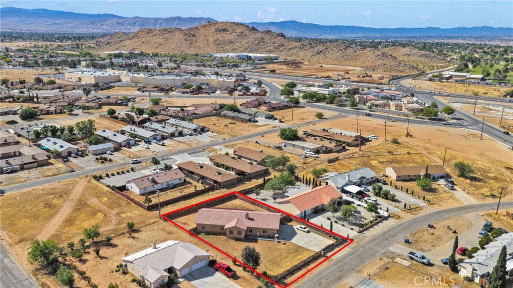 20151 Serrano Road Apple Valley, CA 92307 - Photo 49 of 59 an aerial view of residential building and lake