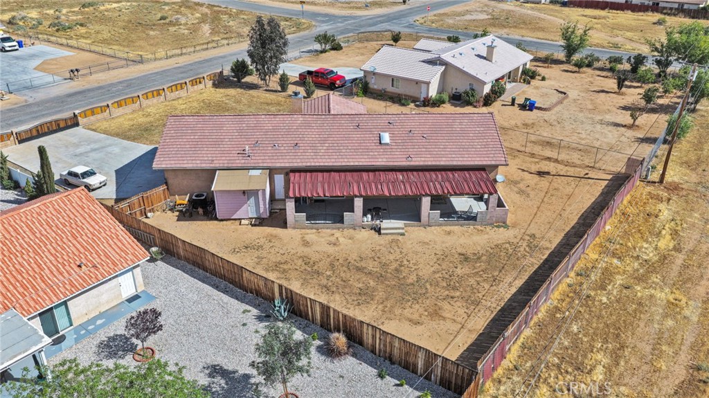 20151 Serrano Road Apple Valley, CA 92307 - Photo 55 of 59 a view of a house with a terrace