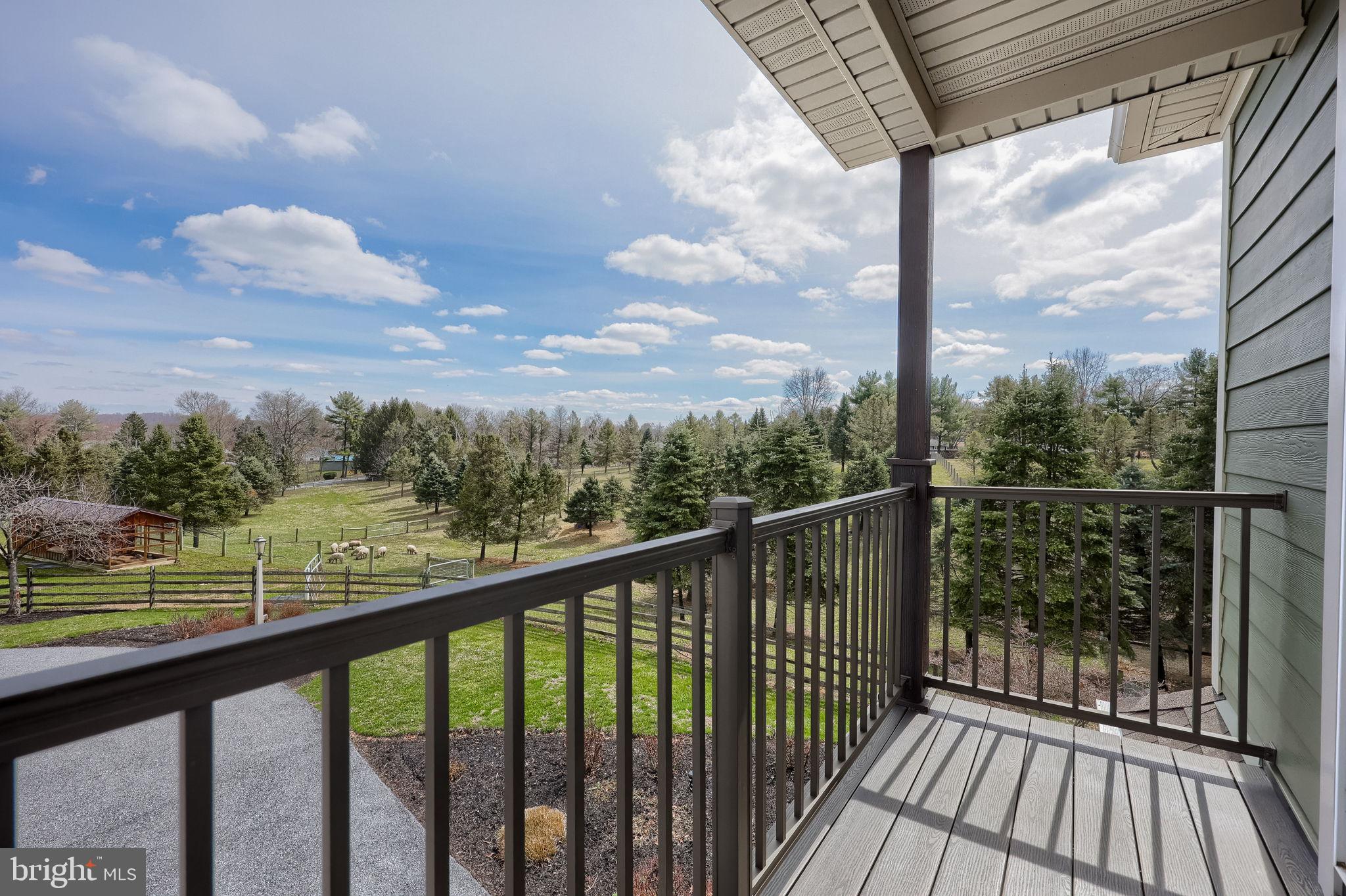 841 Stracks Dam Road Myerstown, PA 17067 - Photo 102 of 148 2nd Floor Master -Balcony @ 841