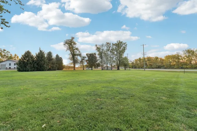 a view of a green field