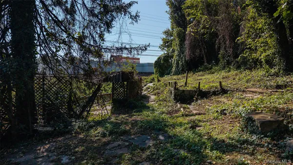 a view of outdoor space and covered with trees