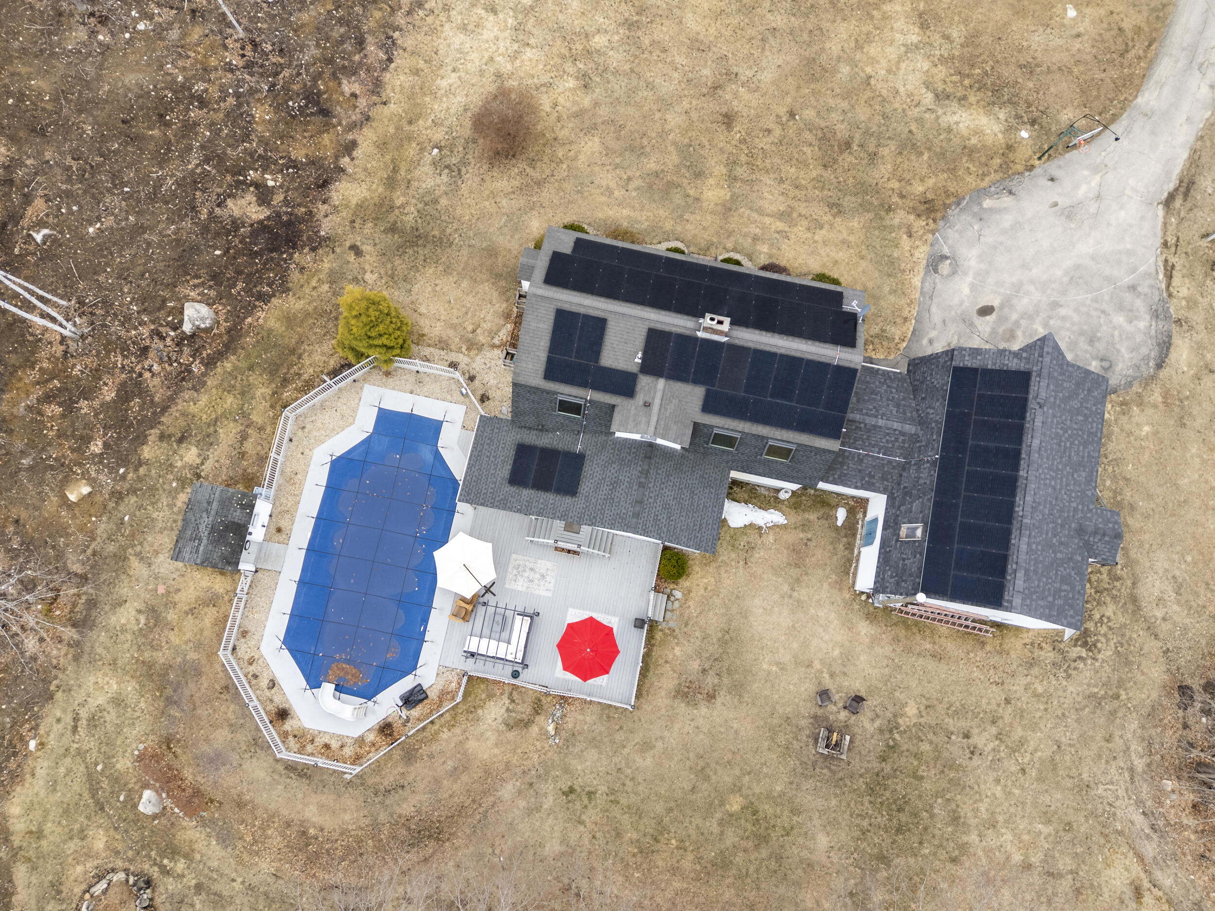 68 Chapman Road Harrison, ME 04040 - Photo 78 of 93 View from above