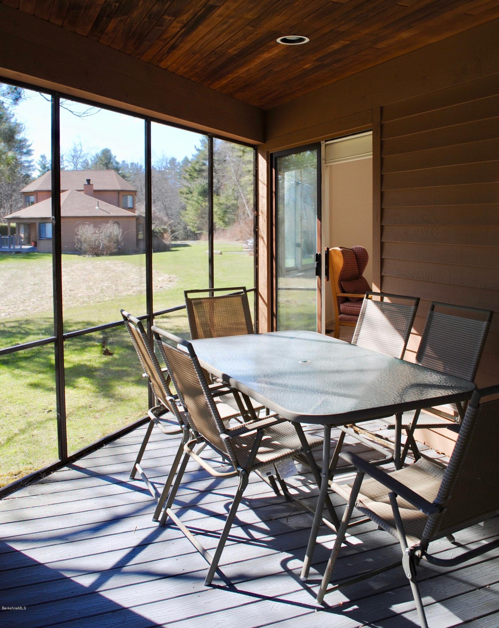 19 Hawthorne Road, Unit 11A Stockbridge, MA 01240 - Photo 11 of 29 Screened Porch