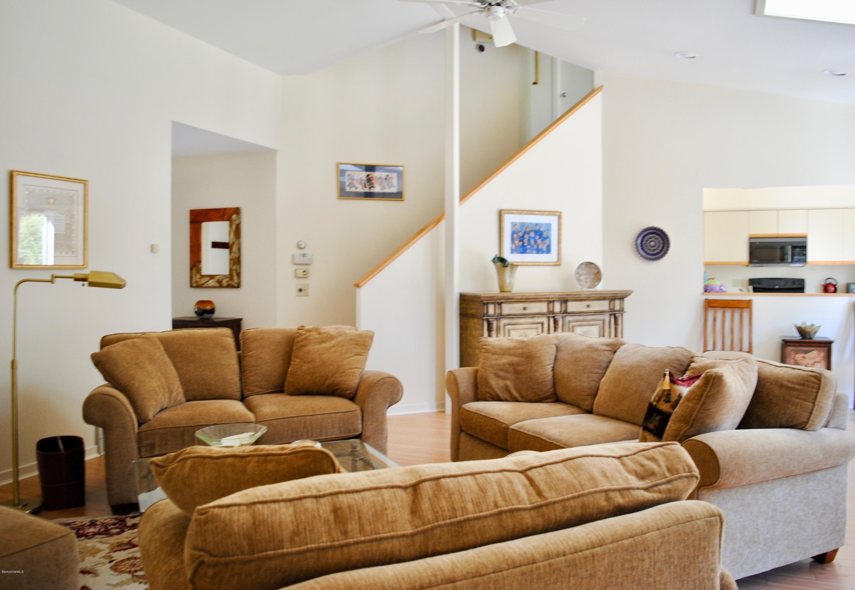 19 Hawthorne Road, Unit 11A Stockbridge, MA 01240 - Photo 12 of 29 Living Area looking towards Kitchen