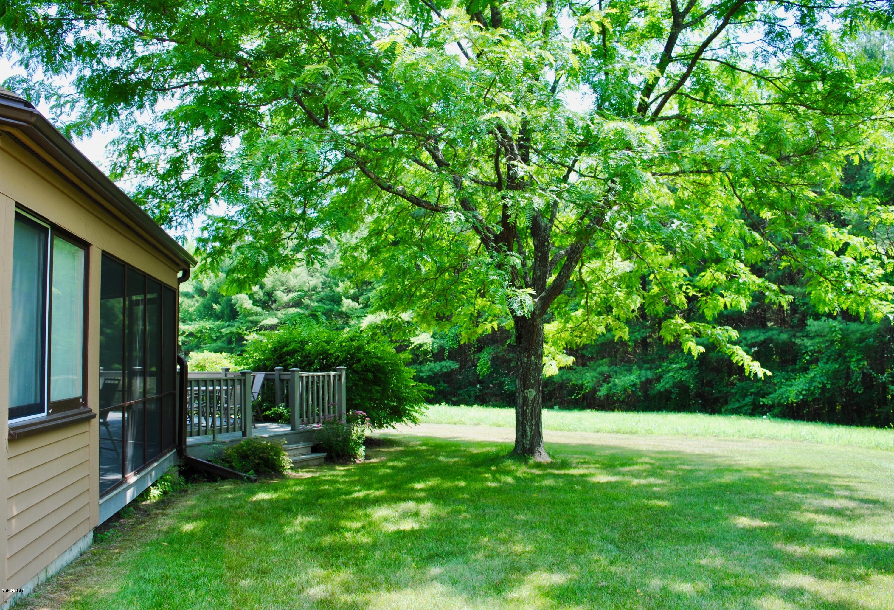 19 Hawthorne Road, Unit 11A Stockbridge, MA 01240 - Photo 29 of 29 Deck View - July