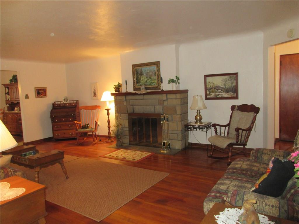 3842 Dickey Road Gibsonia, PA 15044 - Photo 2 of 23 Living Room with fireplace