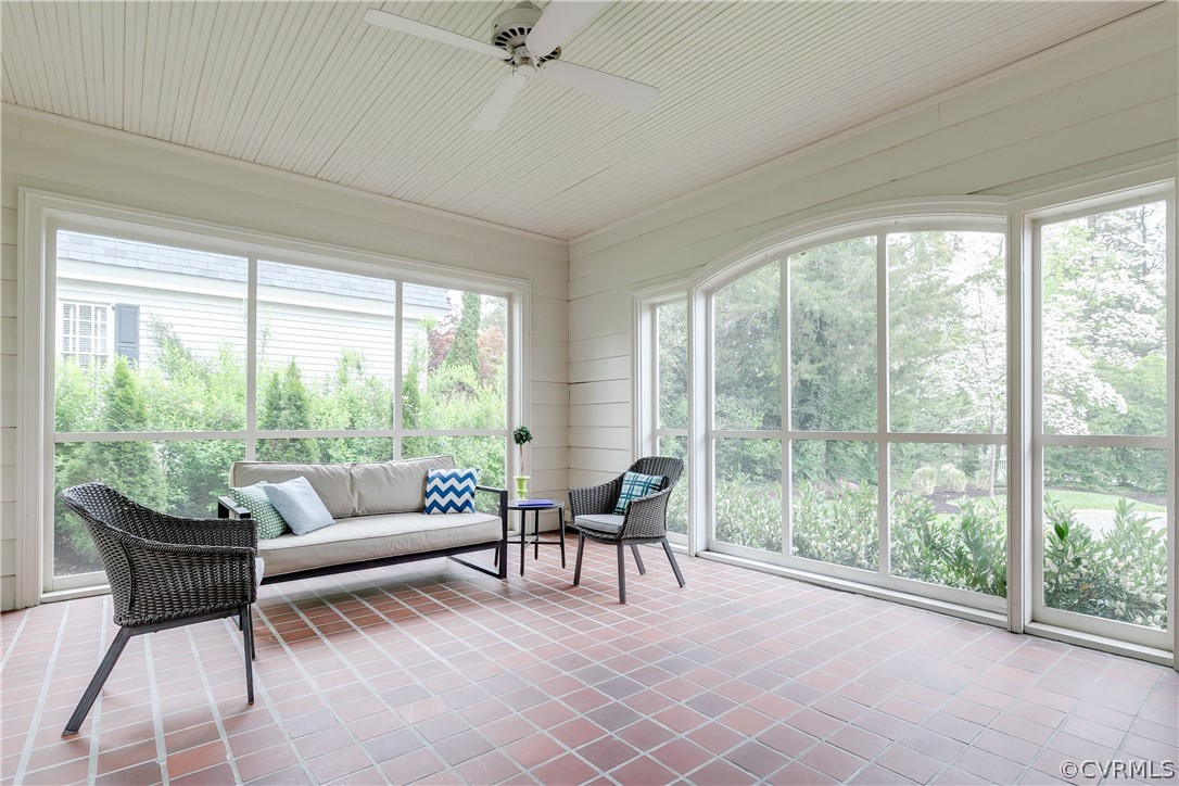 6601 Three Chopt Road Richmond, VA 23226 - Photo 18 of 50 Spacious screened porch